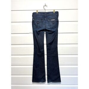 Women's Hudson Y2K Signature Boot Cut Jeans 27x34 Flap Pockets W170DHK USA